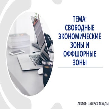 14 тема Свободные экономические зоны и оффшорные зоны.pptx