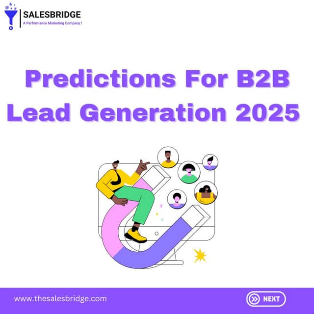 Predictions for b2b lead generation 2025 | PDF