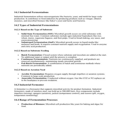industrial fermentation  on wine, soy sauce