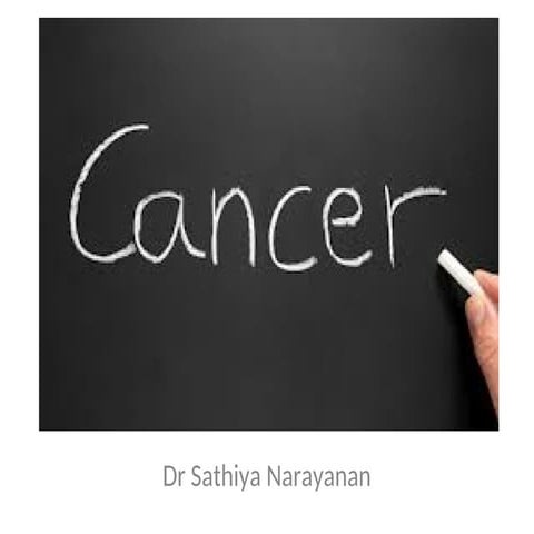 14. CANCER power point presentation class