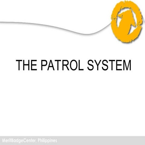 14. Session - The Patrol System For scouting .ppt