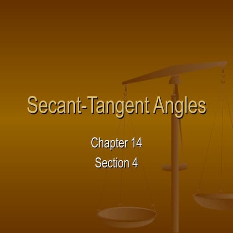 14 4 secant-tangent angles