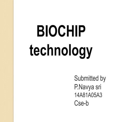 biochip technology