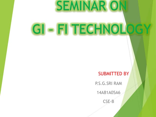 gi-fi technology