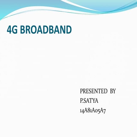 4g broadband