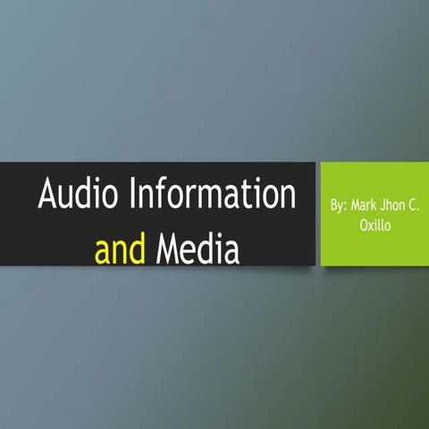 14-audioinformationandmedia-170920003319.pptx