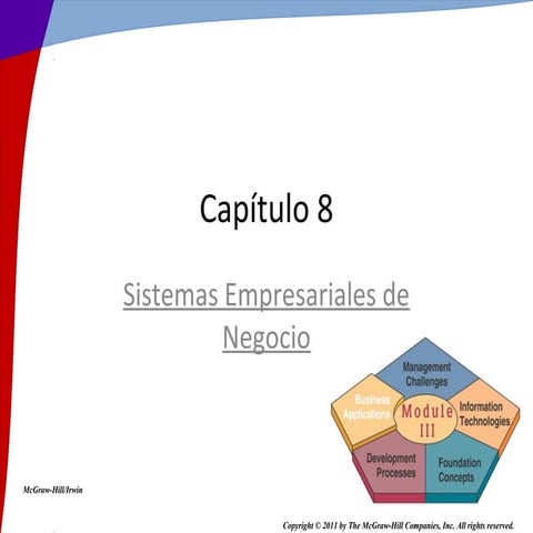 Capítulo VIII. Sistemas de Información Gerencial, James O´Brien. SESION CRM. Por el Profesor presentación Powerpoint