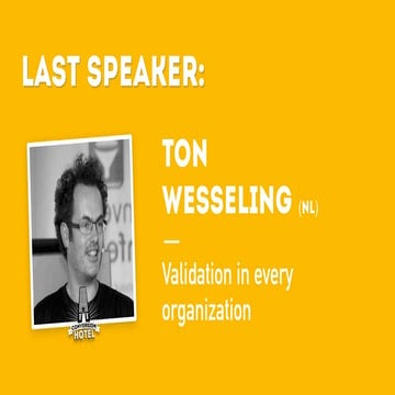 Conversion Hotel 2018 Keynote: Ton Wesseling