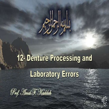 14- Denture Processing and Laboratory Errors.pptx