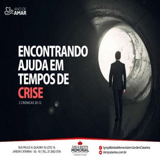 Encontrando Ajuda em Tempos de Crise