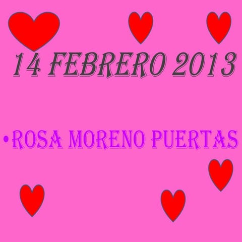 14 febrero 2013