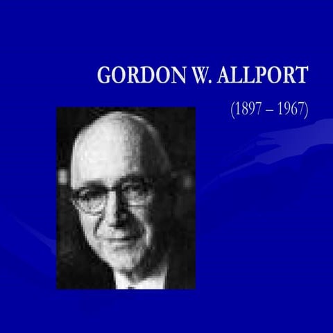 14. gordon allport