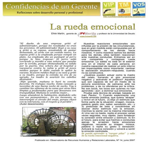 14 La Rueda Emocional..Junio2007