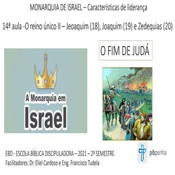 14   o reino único ii – jeoiaquim^j joaquim e zedequias