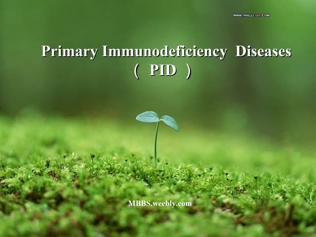 Severe combined immunodeficiency (scid) | PPTX