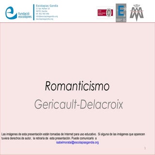 Romanticismo Gericault-Delacroix