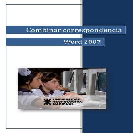 w2007 combinar correspondencia