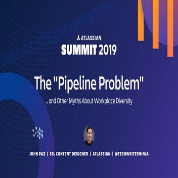 The "Pipeline Problem" and Other Myths About Workplace Diversity