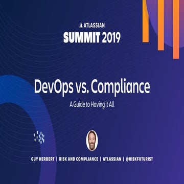 DevOps vs. Compliance: A Guide to Having it All