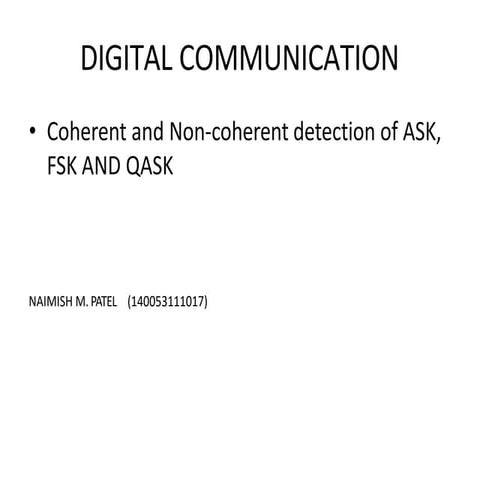 digital communication