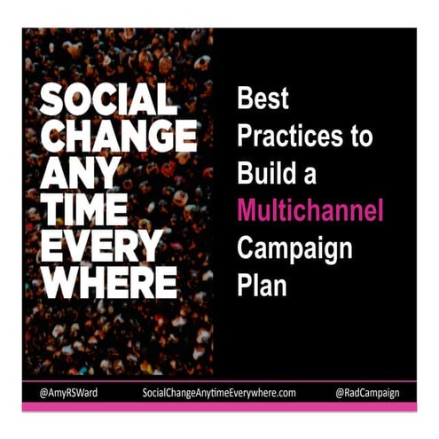 Best Practices to Build a Multichannel Campaign
