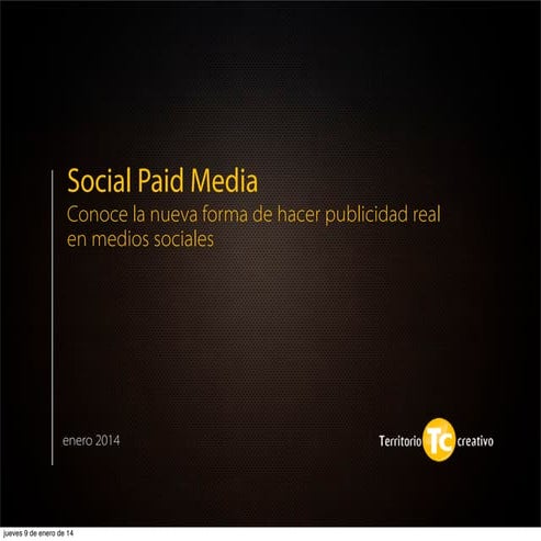 Formatos y enfoque de publicidad en medios sociales