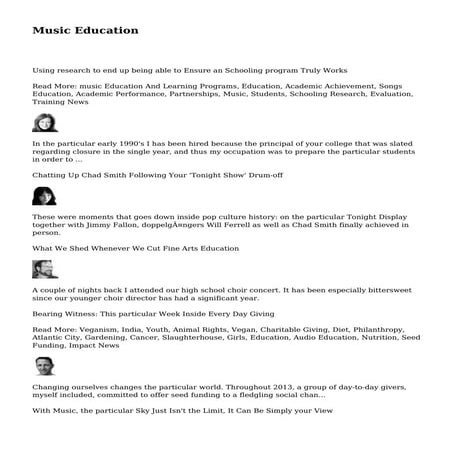 Music Education