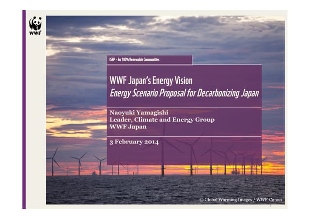 WWF Japan's Energy Vision: Energy S...
