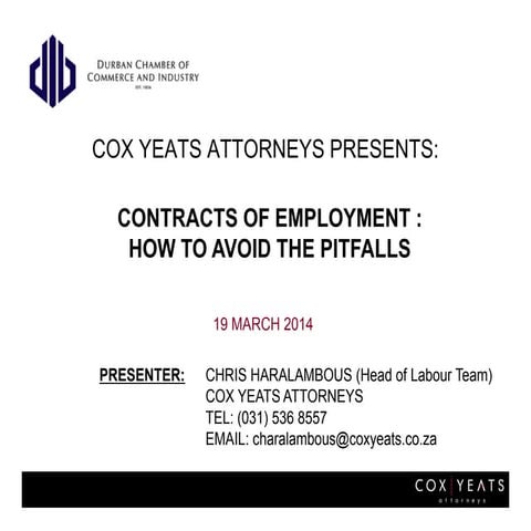 Contracts of Employment
