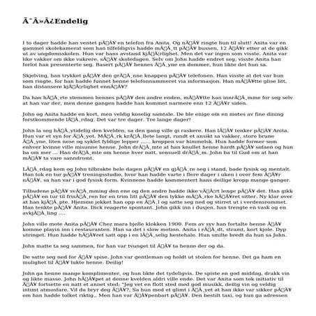 ﻿Endelig
