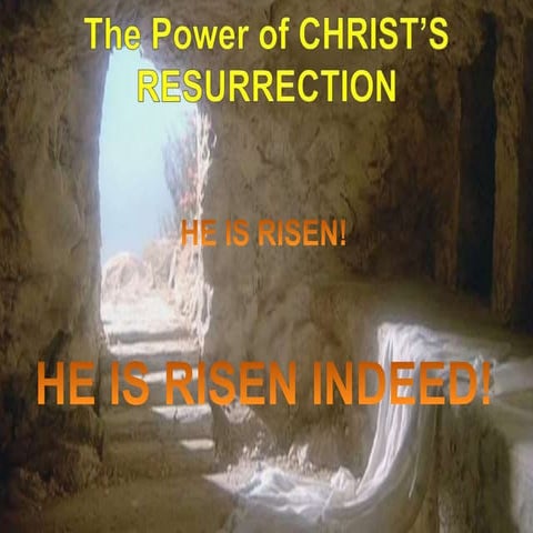 Power of Christ's Resurrection