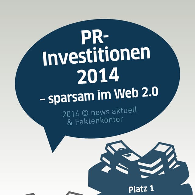 Investitionen in Pressearbeit 2014