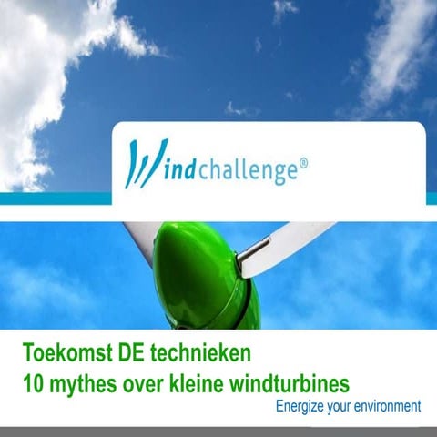10 mythes van mini windturbines