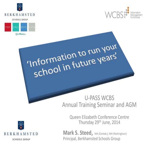 School Management Information Systems - Information to run you school in futu...