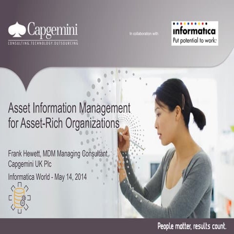 Asset Hub - Asset Data Management in Infrastructure-Rich Organizations