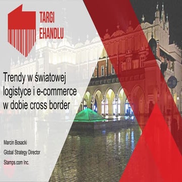 XIV Targi eHandlu - Stamps.com - Marcin Bosacki
