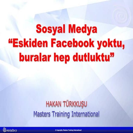 Eskiden Facebook yoktu, buralar hep dutluktu...