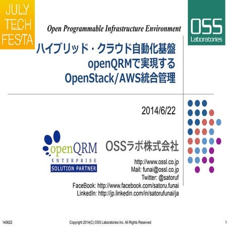 AWS/Openstack integration with openQRM