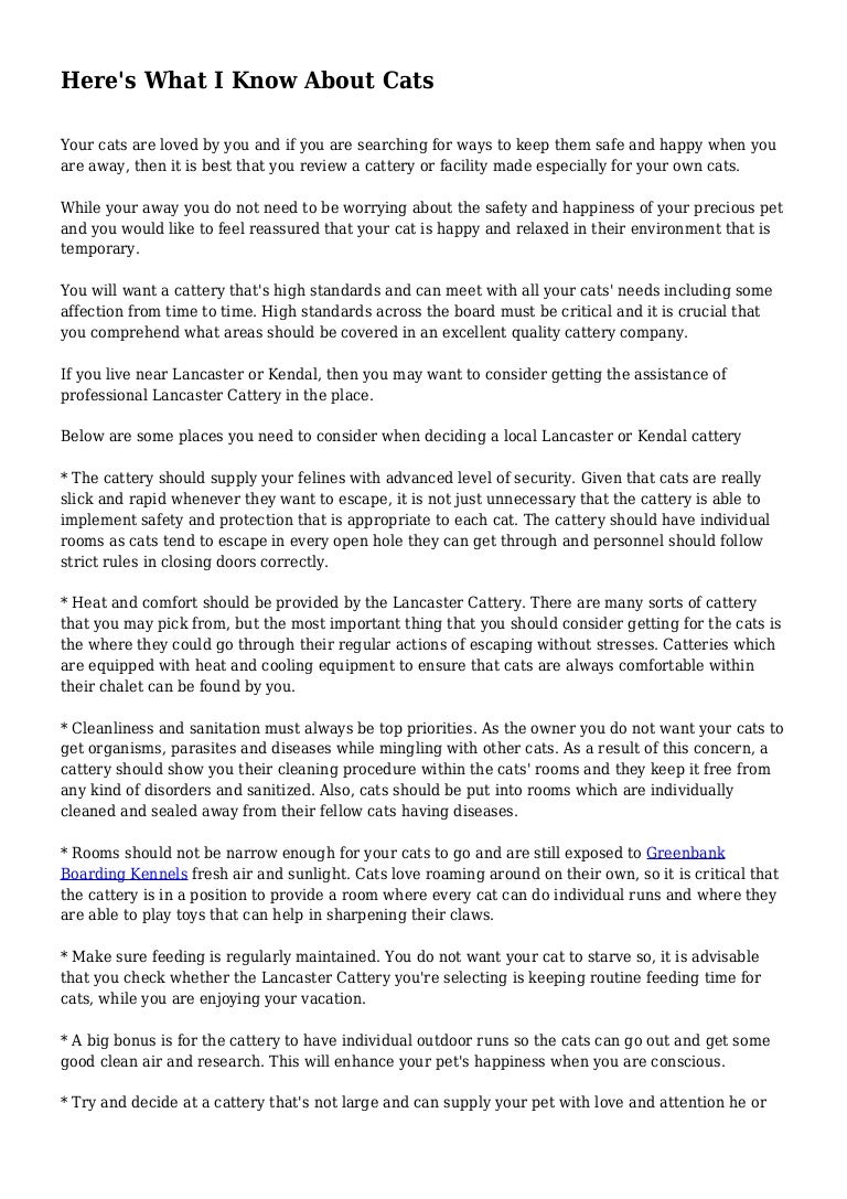 cattery with outdoor run