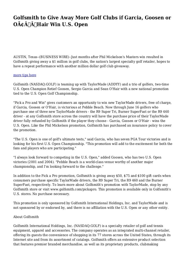 golfsmith online