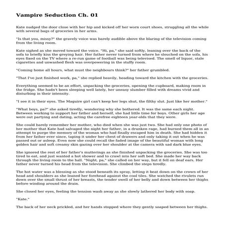 Vampire Seduction Ch. 01
