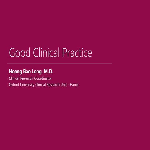 140712   fsh presentation - good clinical practice hoang bao long