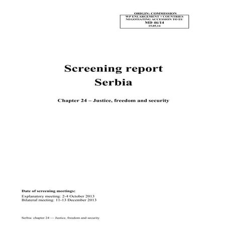 140729 screening-report-chapter-24-serbia