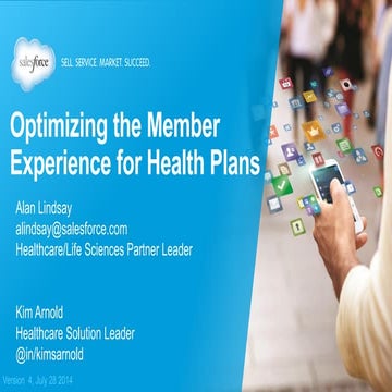 Salesforce Member Connect Healthcare Payor Solution Partner Training (July 29...