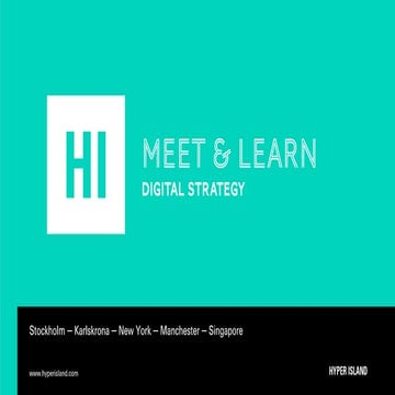 Digital Strategy
