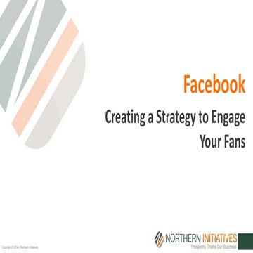 Creating a strategy to engage facebook fans