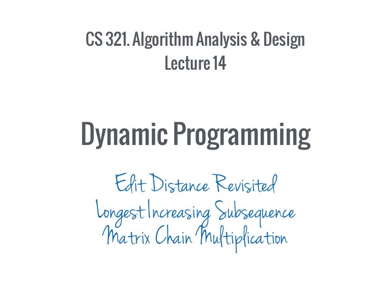 14 - 08 Feb - Dynamic Programming