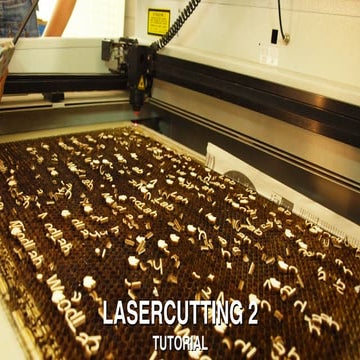 Tutorial laser cut