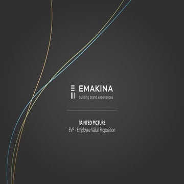  Emakina.CH - Painted Picture / Employee Value Proposition - English Version