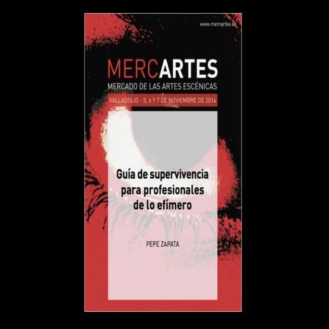 Guía de supervivencia para profesionales de lo efímero. Pepe Zapata, Teknecul...